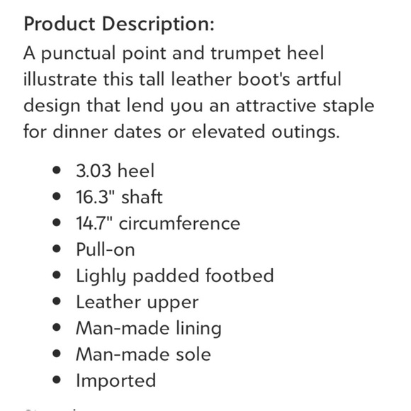 MARC FISHER Hallie White Boots Over the Knee Boots High Leather 7.5 - Picture 7 of 14